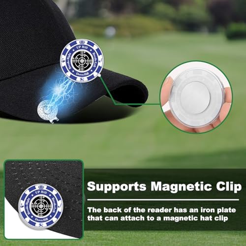 2 Pack Golf Green Reader, Ball Marker - Image 3