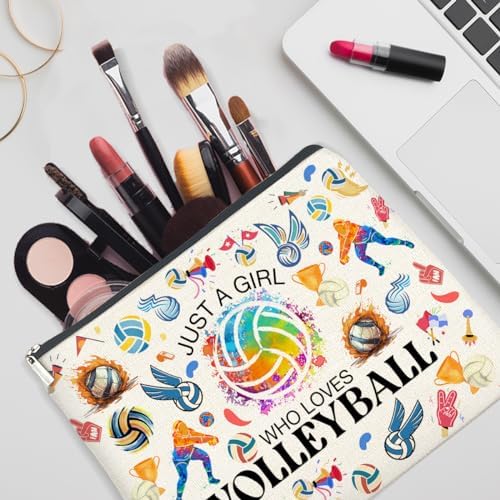 YeleY Volleyball Lover Gift Makeup Bag - Image 5