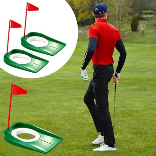 Golf Putting Green Indoor Set, 2 Pack Cup - Image 4