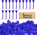 FINGER TEN Unbreakable Golf Tees Plastic 3 1/4 inch 50/100 Pack by FINGERTENSport