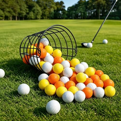 ZenNex 120 Pcs Foam Golf Practice Balls，Lifelike Touch, Durable Construction - Image 5