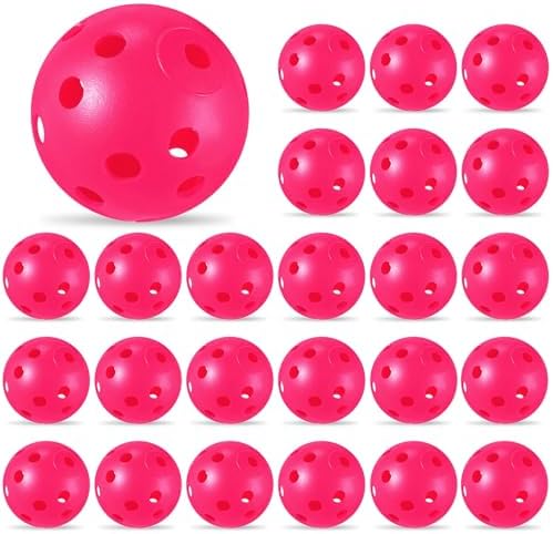 Lunmon 24 Pack Practice Golf Balls 42mm Plastic Golf Balls by Lunmon