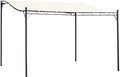 Outsunny 10' x 13' Steel Outdoor Pergola Gazebo Patio Canopy Cream White | by Outsunny