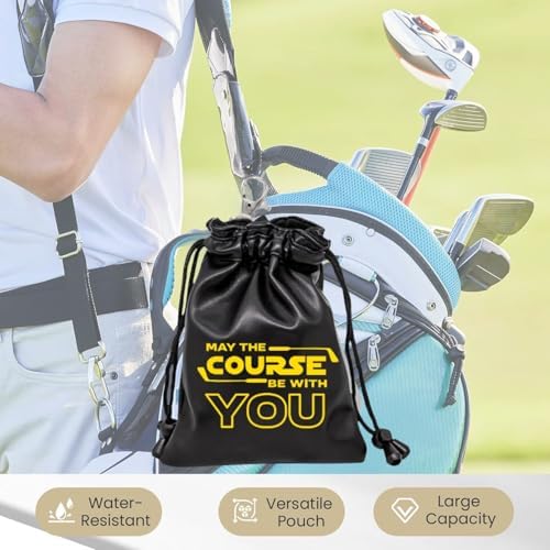 Funny Golf Valuables Pouch, Golf Pouch Bag - Image 3