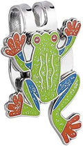 Hat Clip, Adorable Frog Shape Metal Mini Magnetic Ball Marker Golfer Hat Visor by VGEBY