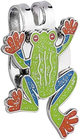 Hat Clip, Adorable Frog Shape Metal Mini Magnetic Ball Marker Golfer Hat Visor by VGEBY