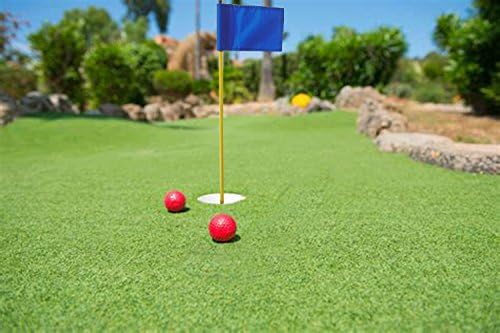 Crestgolf 3Sets Backyard Practice Golf Hole Pole Cup Flag Sticks, 3 Sections - Image 5