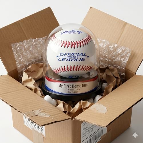 First Home Run Baseball Display Case - Image 4