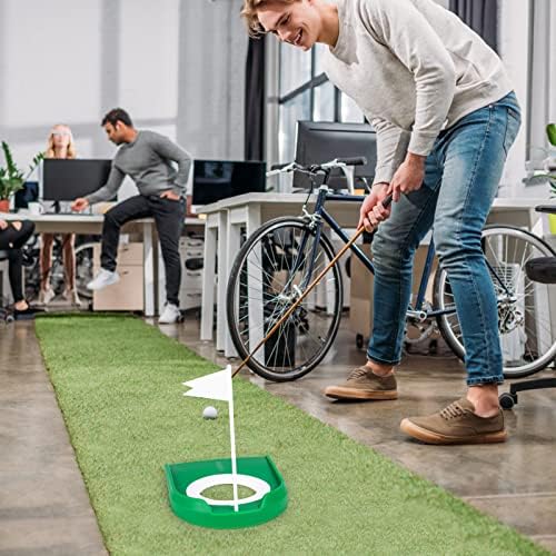 Golf Putting Cup with Flag Practice Training Aids Plastic Golf Putting Hole - Image 5