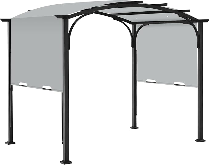 slashome 200" x 103" Pergola Replacement Canopy, Fits L-PG152PST-B, UV Resistant by SLASHOME