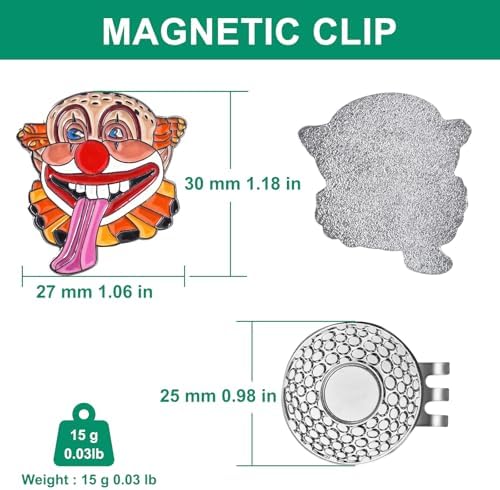 Golf Ball Marker Hat Clip, Golf Accessories - Image 3