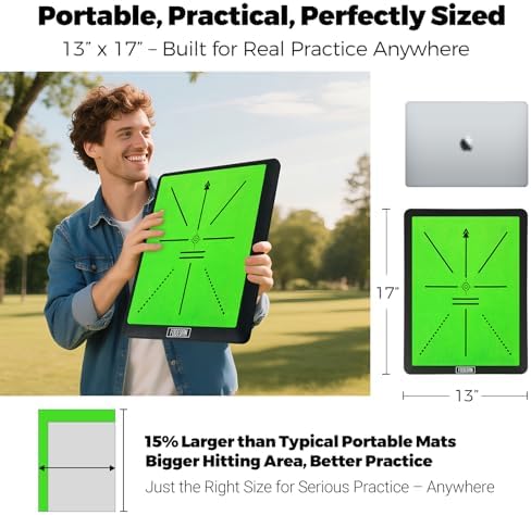 High-Precision Golf Hitting Mat – Practice Mat - Image 4