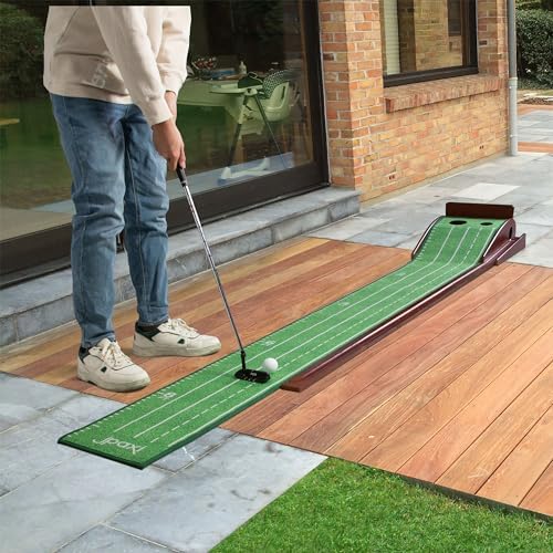 Golf Putting Mat with Ball Return - Image 6