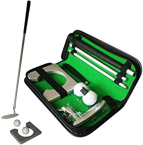 Neon Executive Gift Portable Golf Putter Set Kit - Image 2