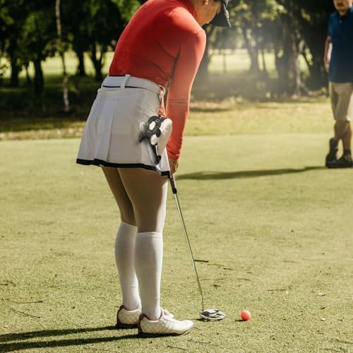 mytag Fluffy Golf Ball Pouch Holds 2 Balls, Cute Plush Bag Charm Accessory - Image 5
