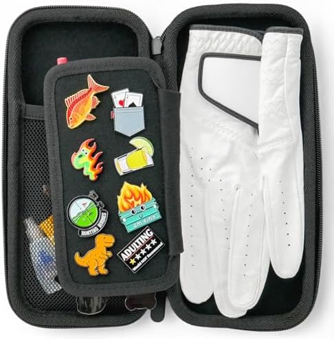 Logie Joe's Pink/Blue Golf Accessory Case | Zippered Organizer - Image 2