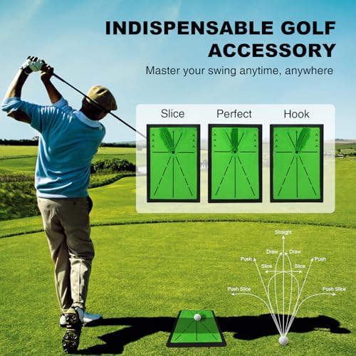 Golf Hitting Mat, Realistic Turf - Image 5