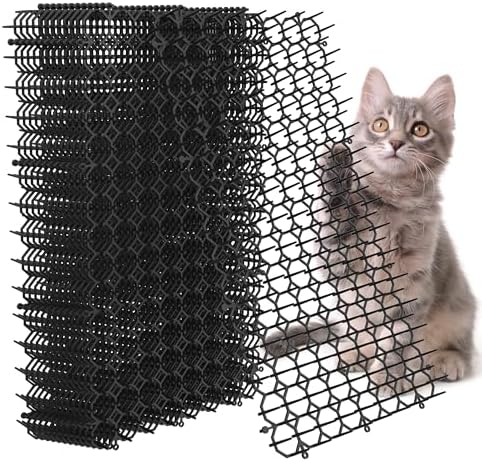 Hmyomina 16 x 8 Inch Scat Mat for Cats, 16 Pack Cat Scat Mat by Hmyomina