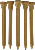 TH Golf 100 PCS Bamboo Golf Tees | Multiple Colours & Sizes | Castle Golf Tees by Unknown