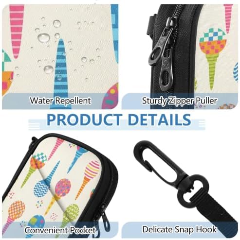 Golf Ball Tee Passport Holder Wallet RFID Blocking - Image 3