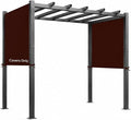 Waterproof Pergola Canopy Replacement Cover by Bringingjoytoyourhomelife