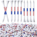 Mudder 600 Pcs 3-1/4" 2-3/4" 1-1/2" Patriotic Golf Tees Bulk by Mudder