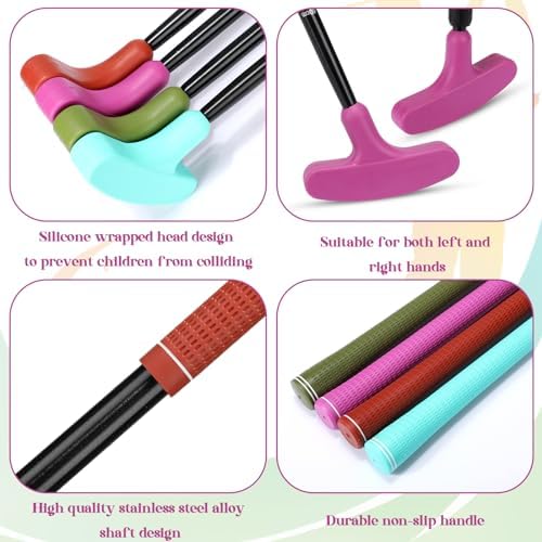 Hiboom 4 Pack Adjustable Golf Putters - Image 4