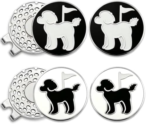 Adhere Golf Ball Markers with Strong Magnetic Hat Clip by Unknown