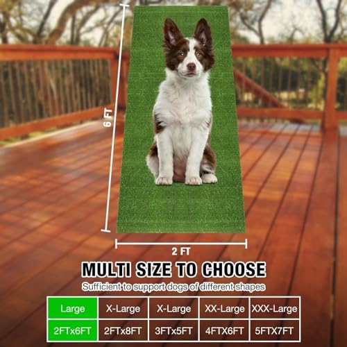GLOBREEN Fake Grass Pee Pads for Dogs Potty - Image 6