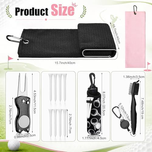 24 Pcs Golf Accessories Kit for Women Men - Image 2