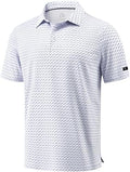 Obla Men's Golf Shirt Short Sleeve Dry Fit Collared Polo Shirts by OBLA