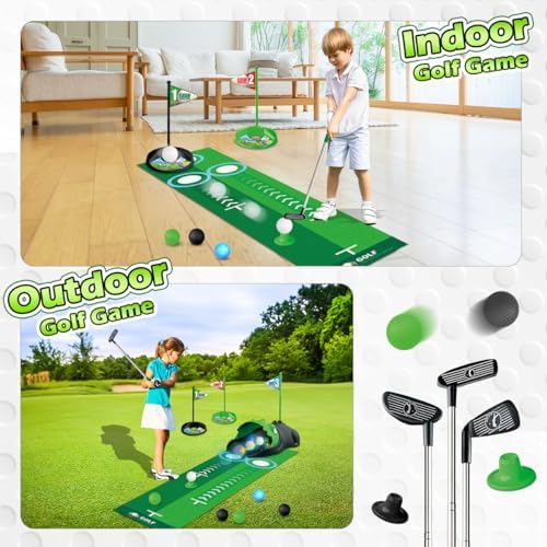 TERRAMUS Upgraded Kids Toy Golf Set - Image 5
