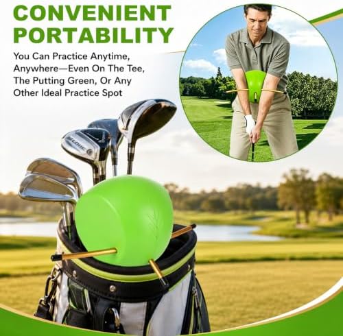 ASelected Golf Training Aid 3-Piece PU Golf Connection Ball - Image 5