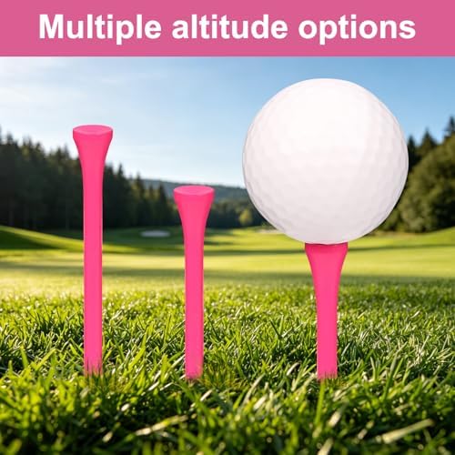 Golf Tees Durable Bamboo Tees 100Pcs 100Pcs 3-1/4" Friendly Biodegradable - Image 3