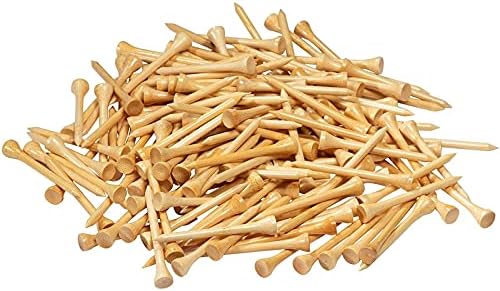 Juvale 300 Pack Bamboo Golf Tees in Bulk by Juvale