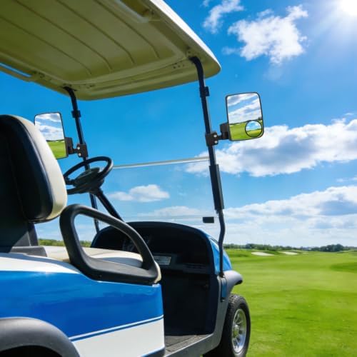 No Drilling Golf Cart Side View Mirrors - Image 6