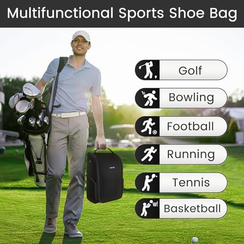 YOREPEK Golf Shoe Bag Men, Golf Accessories Bag - Image 6