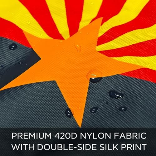 Arizona State Mini Golf Flag, 6 x 8 in - Image 2