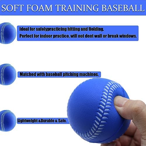Magicorange Foam Baseballs, 12/24 Ball Pack Practice Training Baseballs - Image 3