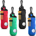 Chivao 4 Pcs Golf Ball Holder, Golf Tee Pouch by Chivao