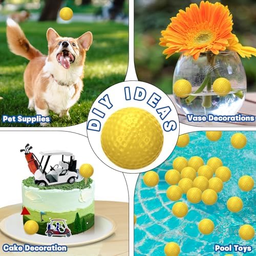 Coopay 60/120/240 Pack Practice Golf Balls, 42mm Plastic Golf Training Balls - Image 6