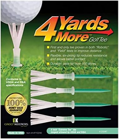 Greenkeepers 4 Yards More Performance Golf Tee by Player+Supreme+by+JP+Lann