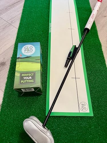 Golf Putting Mat with Glow Tracer – Premium Golf Training Aid - Image 2