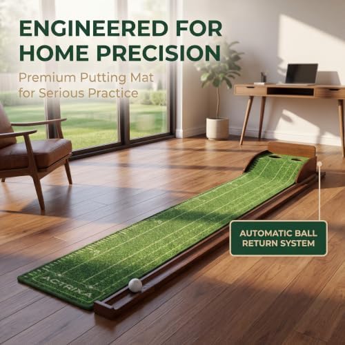 Indoor Putting Green Mat | Golf Putting Practice Mat - Image 6
