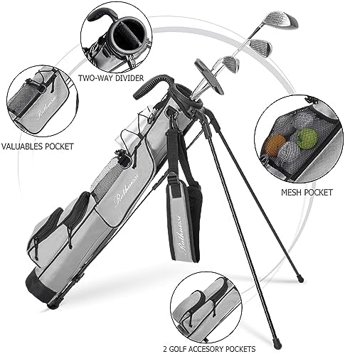 Golf Stand Bag, Lightweight Golf Easy Carry Bag - Image 3