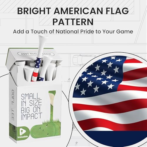 Premium Bamboo Wood Golf Tees Unique Box Design 18-Pack Per Box Value 18/72/180 - Image 5
