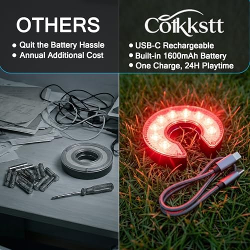 18Pcs LED Golf Hole Lights for Night Putting Green - Image 5