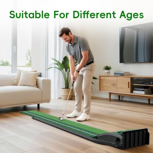 Golf Putting Green Indoor Putting Mat Golf Practice Green - Image 3