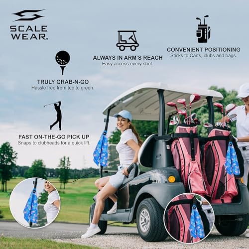 Magnetic Golf Towel 16x24 Waffle Weave - Image 7
