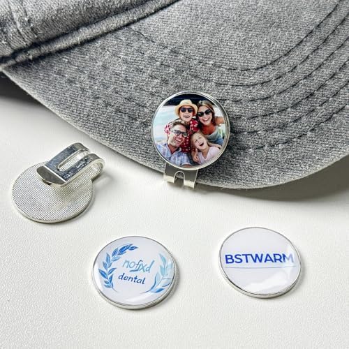 Custom Golf Ball Markers with Magnetic Hat Clip - Image 6